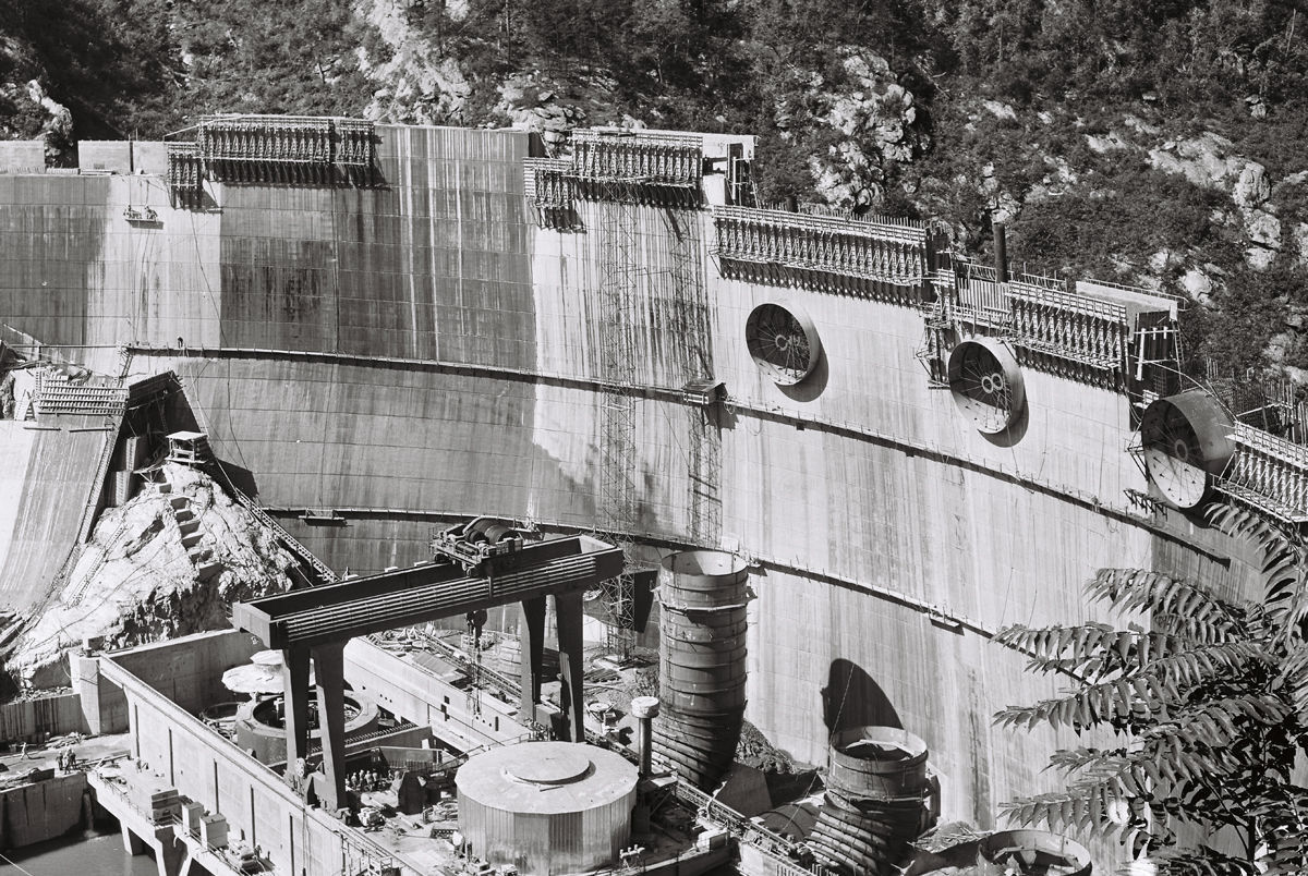 SML water backing up October 2, 1963